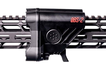 Image of ZeroBlindSpot 0BS-2 IR + White Rechargeable LED Weapon Light, Black, Small, 0002