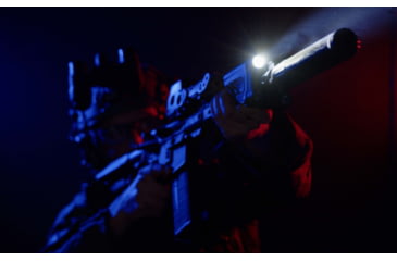 Image of ZeroBlindSpot 0BS-2 IR + White Rechargeable LED Weapon Light, Black, Small, 0002