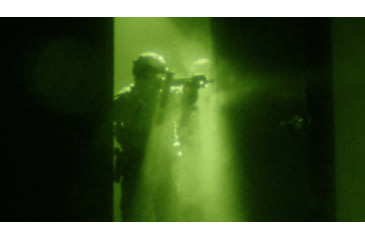 Image of ZeroBlindSpot 0BS-2 IR + White Rechargeable LED Weapon Light, Black, Small, 0002