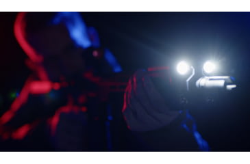 Image of ZeroBlindSpot 0BS-2 IR + White Rechargeable LED Weapon Light, Black, Small, 0002