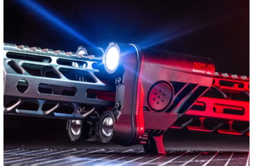 Image of ZeroBlindSpot 0BS-2 IR + White Rechargeable LED Weapon Light, Black, Small, 0002