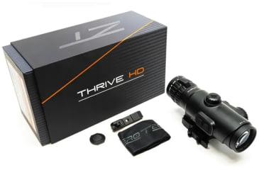 Image of ZeroTech Optics Thrive HD Variable 1-4x24mm Prismatic Red Dot Sight, RAPR Reticle, Black, THDP1424