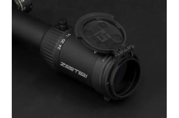 Image of ZeroTech Optics Trace Advanced 4-24x50mm Rifle Scope, 30mm Tube, First Focal Plane, Illuminated RMG-IR FFP Reticle, MRAD, Black, TR4245F-IR