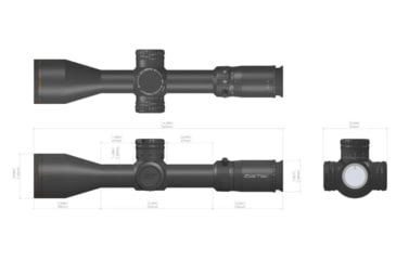 Image of ZeroTech Optics Trace Advanced 5-30x56mm 34mm Tube Rifle Scope, First Focal Plane, Illuminated TREMOR 3 FFP Reticle, Black, TR5306FT3-IR