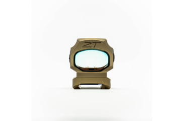 Image of ZeroTech Optics Trace H.A.L.O 1x28mm Enclosed Micro Reflex Red Dot Sight, 3 MOA Dot, Flat Dark Earth, TRAE28-FDE