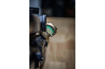 Image of ZeroTech Optics Trace H.A.L.O 1x28mm Enclosed Micro Reflex Red Dot Sight, 3 MOA Dot, Flat Dark Earth, TRAE28-FDE