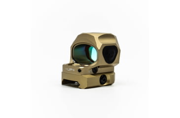 Image of ZeroTech Optics Trace H.A.L.O 1x28mm Enclosed Micro Reflex Red Dot Sight, 3 MOA Dot, Flat Dark Earth, TRAE28-FDE