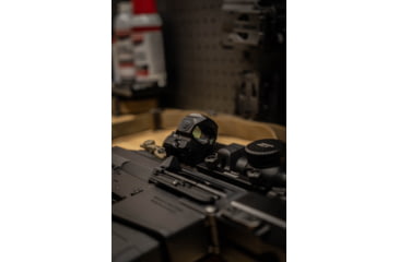 Image of ZeroTech Optics Trace H.A.L.O 1x28mm Enclosed Micro Reflex Sight, 3MOA Reticle, Black, TRAE35