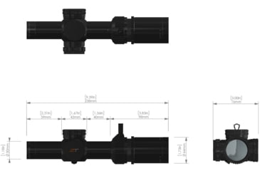 Image of ZeroTech Optics Vengeance 1-4x24mm LPVO 30mm Tube Rifle Scope, Second Focal Plane