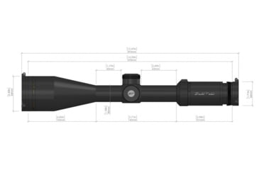 Image of ZeroTech Optics Thrive HD Rifle Scope, 3-18x56mm, 30mm Tube, Second Focal Plane, PHR II Iluminated Reticle, Black, TH3186P-IR