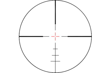 Image of ZeroTech Optics Thrive HD Rifle Scope, 6-24x50mm, 30mm Tube, Second Focal Plane, PHR II Illuminated Reticle, Black, TH6245P-IR