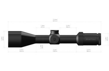 Image of ZeroTech Optics Thrive Rifle Scope, 4-16x50mm, 30mm Tube, Second Focal Plane, Mildot Reticle, Black, TH41650MD