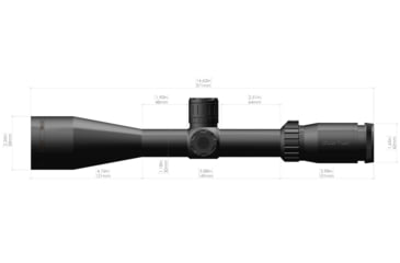 Image of ZeroTech Optics Trace 3-18x50mm Riflescope, 30mm Tube, First Focal Plane, LRH Reticle, Black, TR3185R3