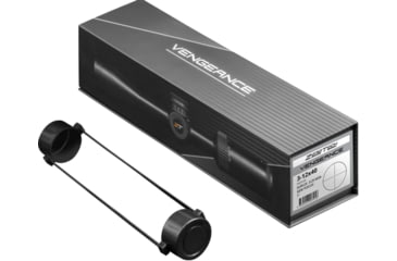 Image of ZeroTech Optics Vengeance Rifle Scope, 3-12x40mm, 1 inch Tube, Second Focal Plane, Duplex Reticle, Black, VG3124