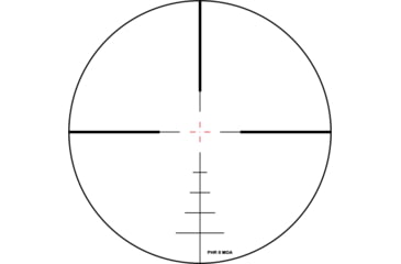 Image of ZeroTech Optics Vengeance Rifle Scope, 4-20x50mm, 30mm Tube, Second Focal Plane, PHR II Illuminated Reticle, Black, VG4205P-IR