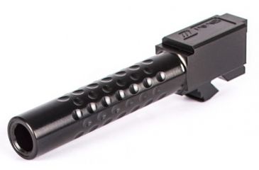 Image of ZEV Technologies Match Grade Barrel G19,Dimpled,Black BBL-19-D-DLC
