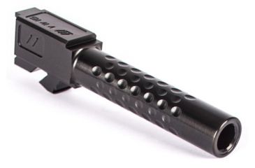 Image of ZEV Technologies Match Grade Barrel G19,Dimpled,Black BBL-19-D-DLC