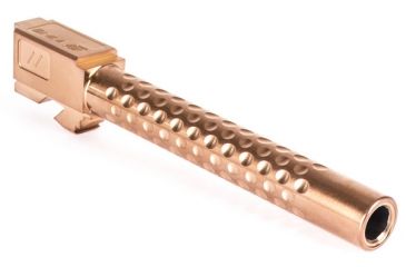 Image of ZEV Technologies Match Grade Barrel for Glock 34, Dimpled, Bronze, BBL-34-D-BRZ