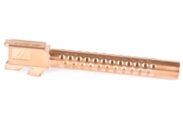 Image of ZEV Technologies Match Grade Barrel for Glock 34, Dimpled, Bronze, BBL-34-D-BRZ