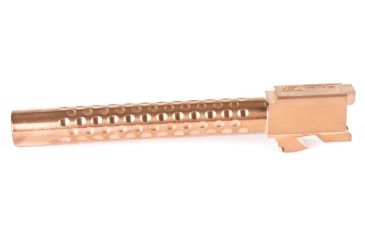 Image of ZEV Technologies Match Grade Barrel for Glock 34, Dimpled, Bronze, BBL-34-D-BRZ