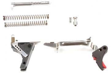 Image of ZEV Technologies Tactical Fulcrum Trigger Ultimate Kit,1-3 Gen,.40,Black/Red FUL-ULT-40-PRO.B-R
