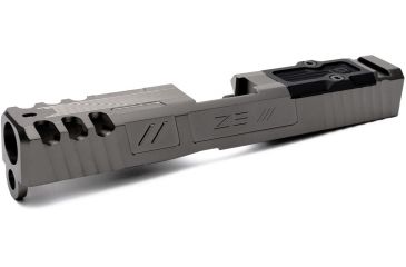 Image of ZEV Technologies ZEV Z19 Spartan Gray 3rd Gen Stripped Slide with RMR Cover Plate, SLDZ193GSPARTRMRCWABSGRY