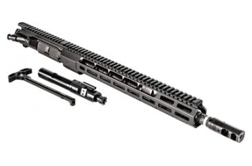 Image of ZEV Technologies AR15 Billet Upper, .223 Wylde, 16in Carbon Fiber Barrel, Black, UPPER-TR15-BIL-CF-223-16-B