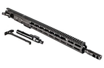 Image of ZEV Technologies AR15 Billet Upper, 3 Gun, 5.56 NATO, 18in Barrel, Black, UPPER-TR15-BIL-3G-556-18-B