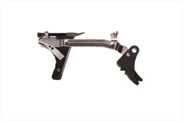 Image of Zev Technologies Duty Drop In Trigger Kit Black Trigger Pad With Black Safety For Glock 36