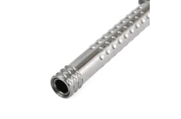 Image of ZEV Technologies G17 9MM Threaded Dimpled Barrel, Gray, ZT-BBL-17-DS-GRY