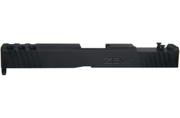 Image of Zev Technologies Glock 22 Stainless Steel Slide AR3 With Leupold Deltapoint Sight Cut Black DLC Coated