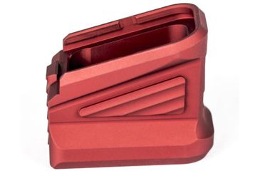 Image of ZEV Technologies Glock Magazine Basepad, Red, BPAD-EXT-GLK-5-R
