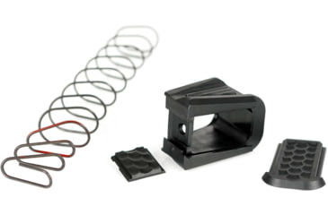 Image of ZEV Technologies Magazine Basepad +5 for Glock 17, Polymer, Black, BPAD-G17-5-B