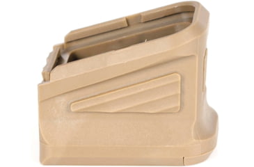 Image of ZEV Technologies Magazine Basepad +5 for Glock 17, Polymer, Flat Dark Earth, BPAD-G17-5-FDE