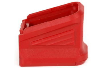 Image of ZEV Technologies Magazine Basepad +5 for Glock 17, Polymer, Red, BPAD-G17-5-R