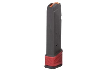 Image of ZEV Technologies Magpul Magazine Extended Base-Pad for PMAG17 Glock 9,Red BPAD-EXT-PMAG-5-R