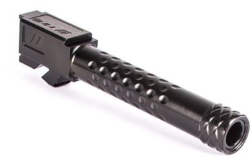 Image of ZEV Technologies Match Grade Barrel G19,Dimpled,Suppressor Threaded,Black BBL-19-D.S-DLC