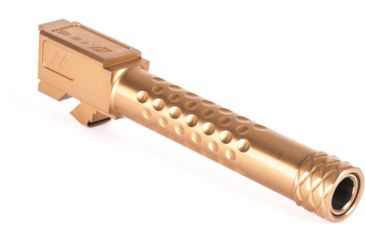 Image of ZEV Technologies Match Grade Barrel G19,Dimpled,Suppressor Threaded,Bronze BBL-19-D.S-BRZ