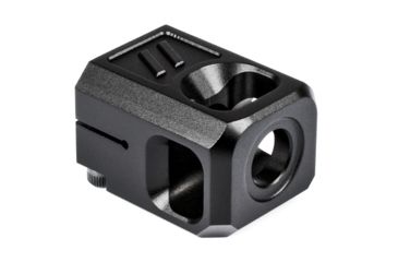 Image of ZEV Technologies PRO Glock V2 Compensator, 9mm, 13.5x1 LH Thread, Black, COMP-PRO-V2-LH-B