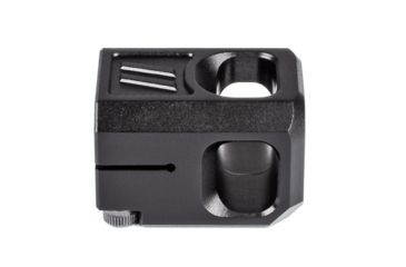 Image of ZEV Technologies PRO V2 Compensator, Glock 9mm, 13.5x1 LH Threading, Black, COMP-PRO-V2-LH-B