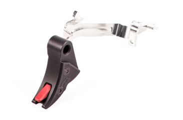 Image of ZEV Technologies PRO Curved Face Trigger Bar Kit, Black/Red, Small CFT-PRO-BAR-SM-B-R