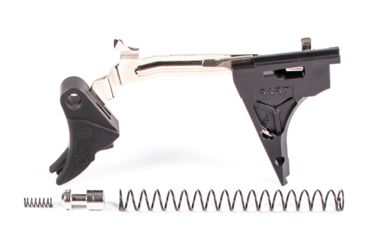 Image of ZEV Technologies PRO Curved Face Trigger Drop-In Kit, 4th Gen, 9mm, Black CFT-PRO-DRP-4G9-B-B