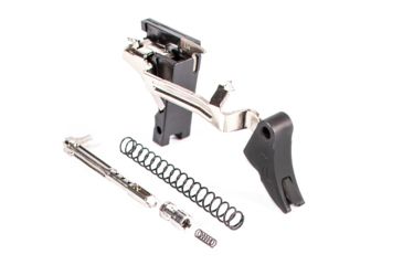 Image of ZEV Technologies PRO Curved Face Trigger Ultimate Kit, 1st-3rd Gen, 9mm, Black CFT-PRO-ULT-3G9-B-B