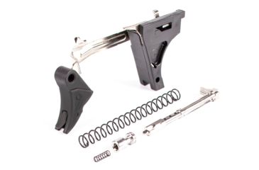 Image of ZEV Technologies PRO Flat Face Glock Ultimate Kit Trigger, 1-3 Gen, .40, G27, G23, G22, G35, G24, Blk/Blk, FFT-PRO-ULT-3G40-B-B