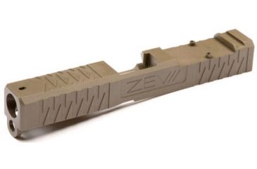 Image of ZEV Technologies SOCOM Complete Gen 3 Pistol Slide,FDE G19 Absolute Cowitness w/RMR Cover Plate SLD.KIT-Z19-3G-ESOC-RMR-CW.ABS-FDE