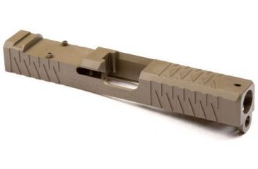 Image of ZEV Technologies SOCOM Stripped Gen 3 Pistol Slide,FDE G19 Absolute Cowitness SLD-Z19-3G-ESOC-RMR-CW.ABS-FDE