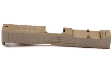 Image of ZEV Technologies SOCOM Stripped Gen 3 Pistol Slide,FDE G19 Absolute Cowitness SLD-Z19-3G-ESOC-RMR-CW.ABS-FDE