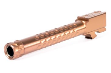Image of ZEV Technologies V2 Glock 17 Gen5 Match 1/2x28 Threaded Barrel, Bronze, BBL-17-V2-5G-TH-BRZ