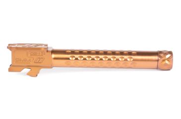 Image of ZEV Technologies V2 Glock 17 Gen5 Match 1/2x28 Threaded Barrel, Bronze, BBL-17-V2-5G-TH-BRZ