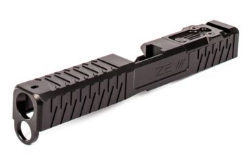 Image of ZEV Technologies Z17 Enhanced SOCOM 4rd Gen Glock DPP Striped Slide, Black SLD-Z17-4G-ESOC-DPP-DLC